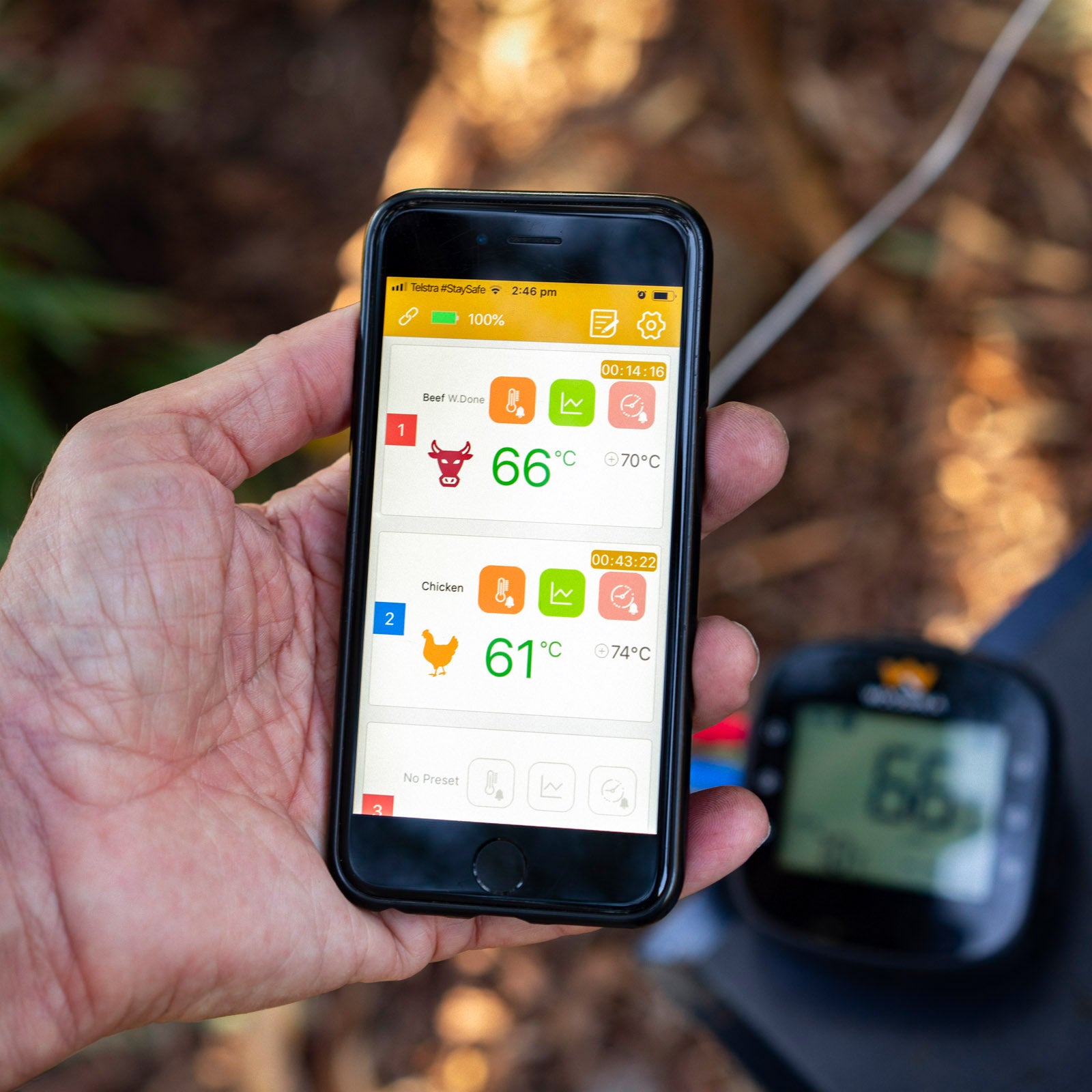 Wooshka Wireless Digital Thermometer - RV Online