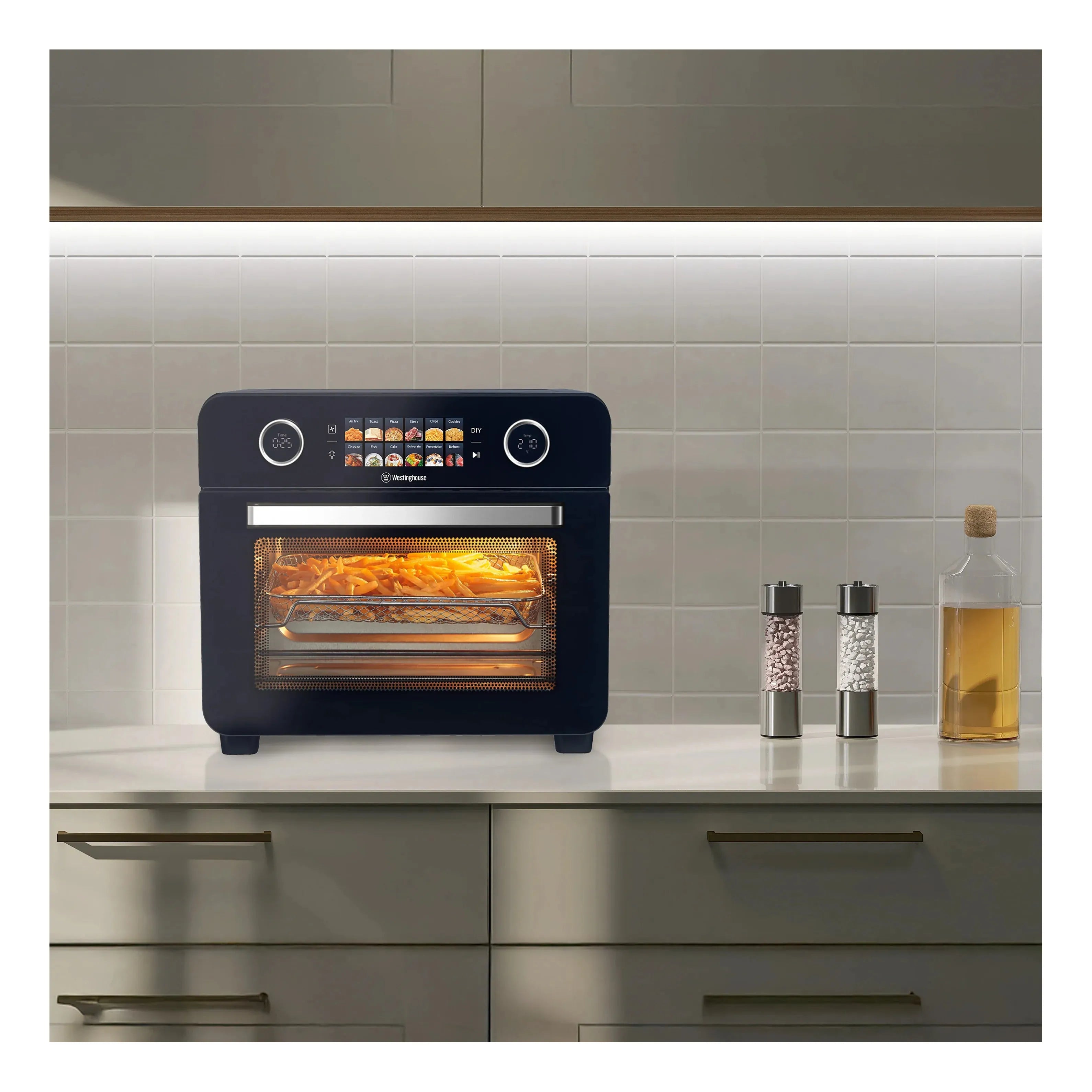 Westinghouse 2200W Digital Air Fryer Benchtop Oven 421 x 436 x 365mm