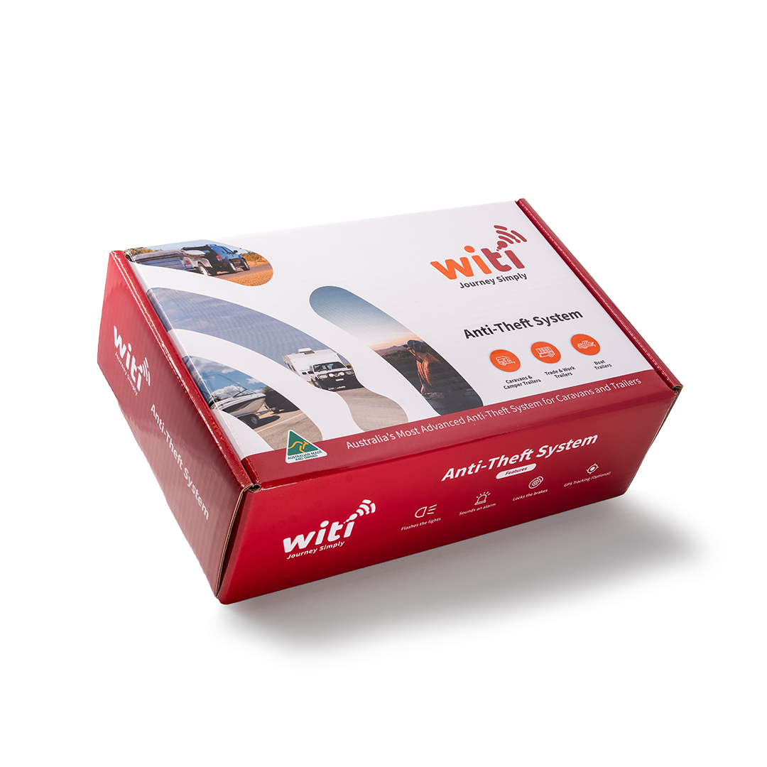 WiTi Anti-Theft System Advanced Security & Immobilisation for Caravans Motorhomes & Trailers