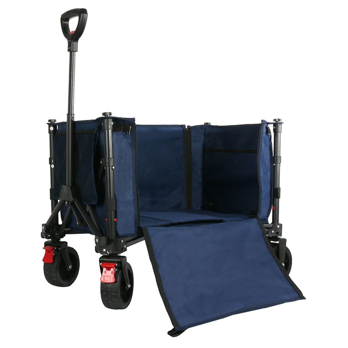 Wallaroo Collapsible Camping Trolley 120L Blue