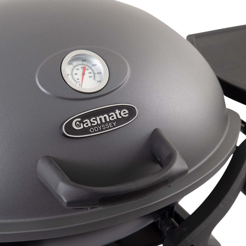 Gasmate Odyssey 1 Burner BBQ Matte Grey - RV Online