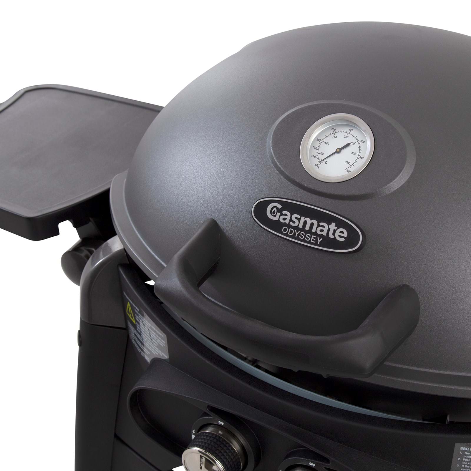 Gasmate Odyssey 2 Burner Trolley BBQ Matt Grey - RV Online