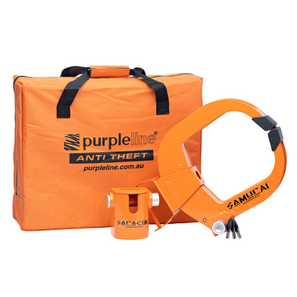 FullStop Complete Anti Theft Security Kit - Wheel Lock Clamp & Couplin