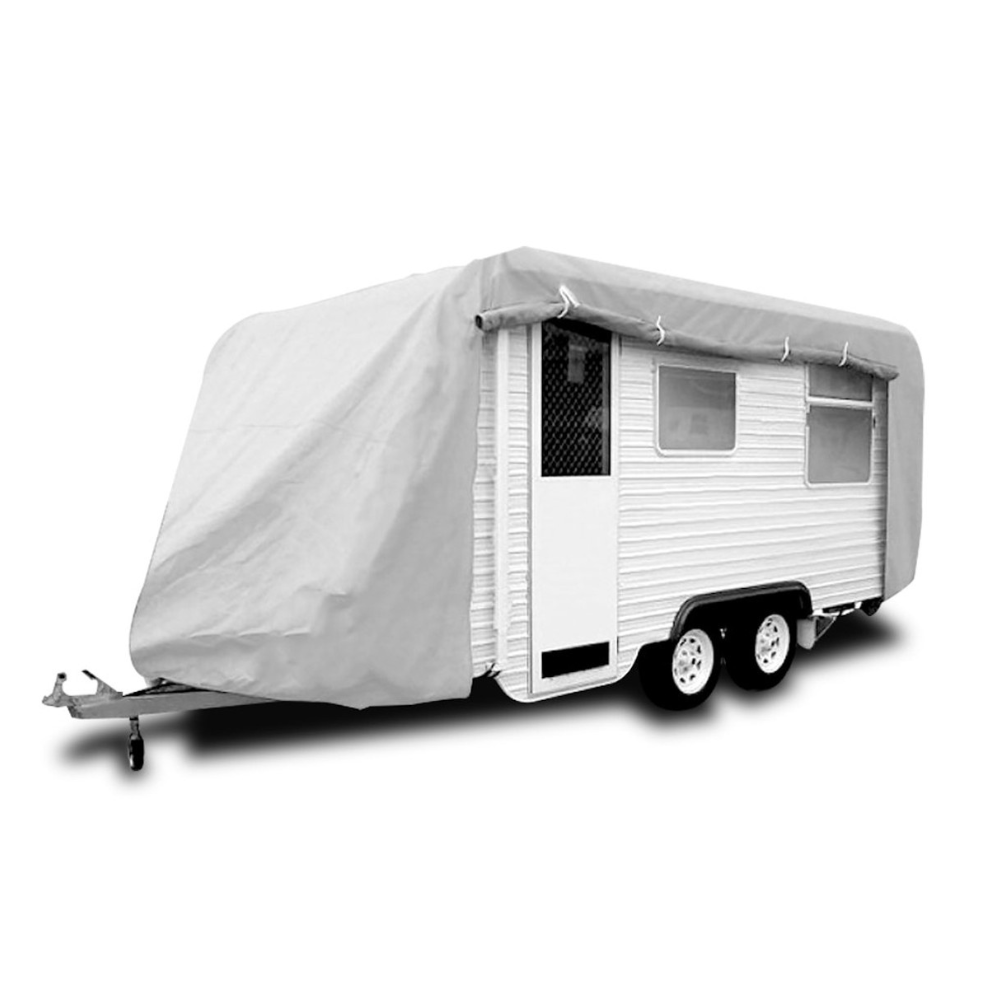 Wallaroo Caravan Cover with zip 23-26 ft