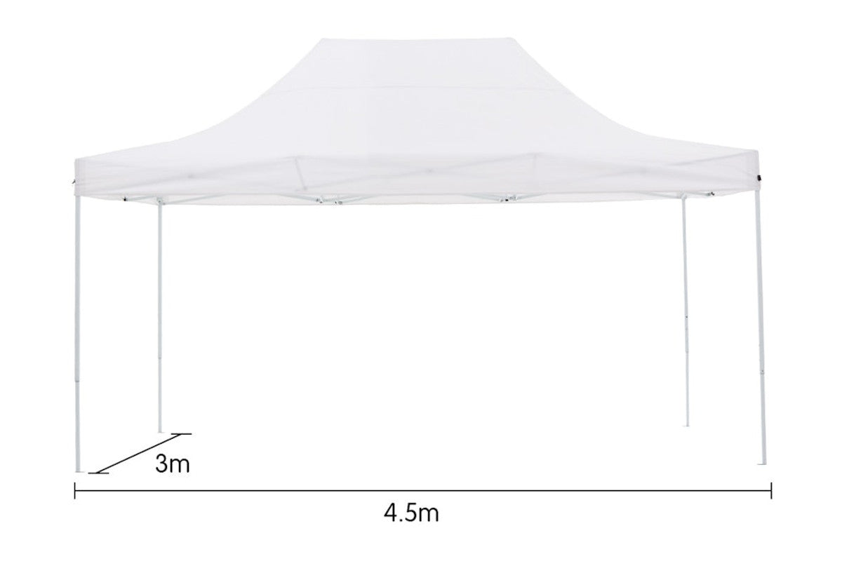 Wallaroo Gazebo Tent Marquee 3x4.5m White