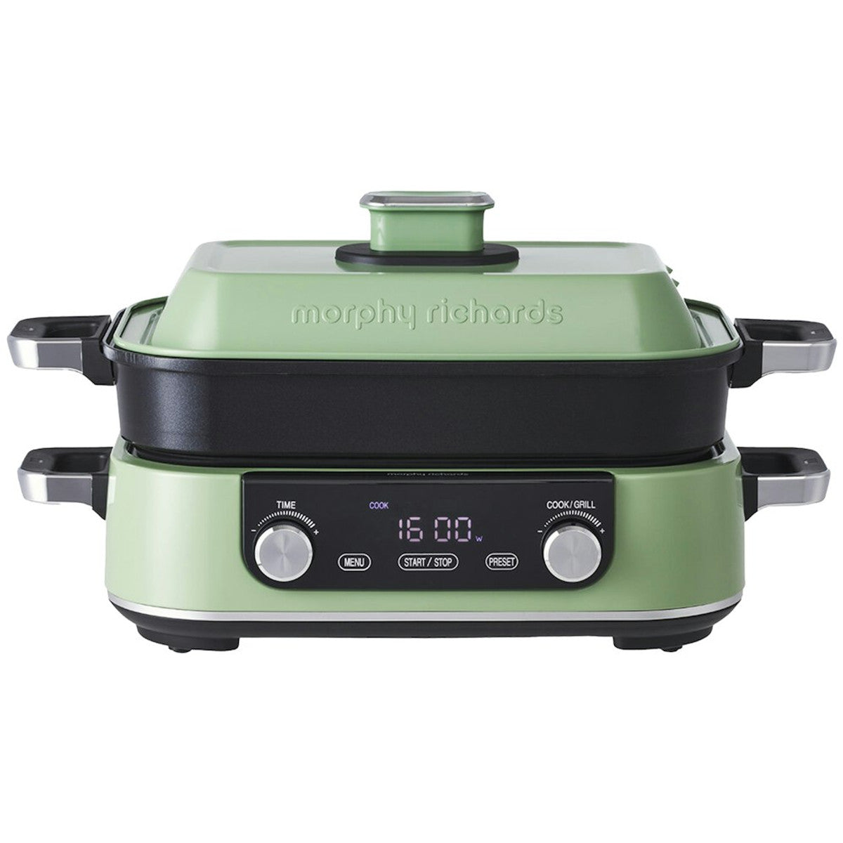 Morphy Richards 3L Non-stick Multifunction Electric Cooker Pan Green