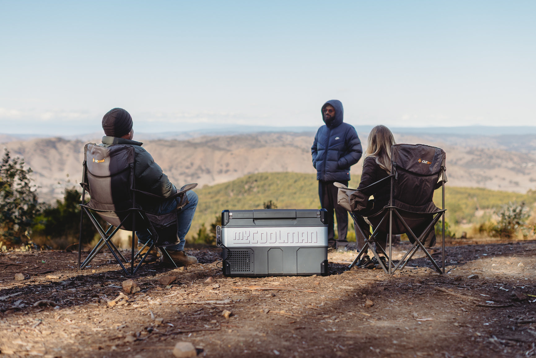 myCOOLMAN - 53L 'The Explorer' Portable Fridge with FREE PowerPack & Insulated Cover