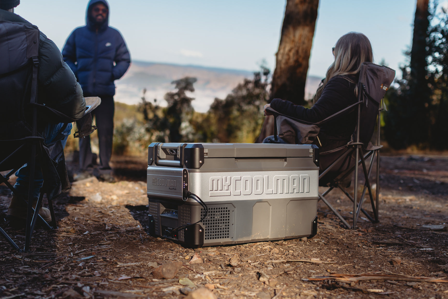 myCOOLMAN - 53L 'The Explorer' Portable Fridge with FREE PowerPack & Insulated Cover