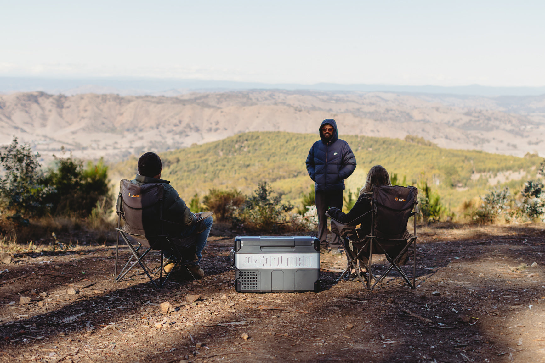 myCOOLMAN - 53L 'The Explorer' Portable Fridge with FREE PowerPack & Insulated Cover