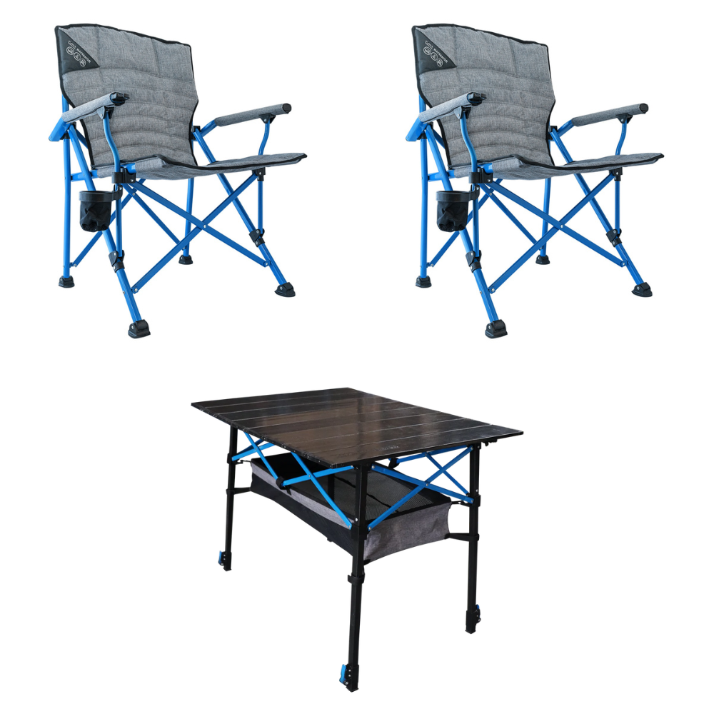 Navigator Adult Nowhere Chairs + Anywhere Table Bundle