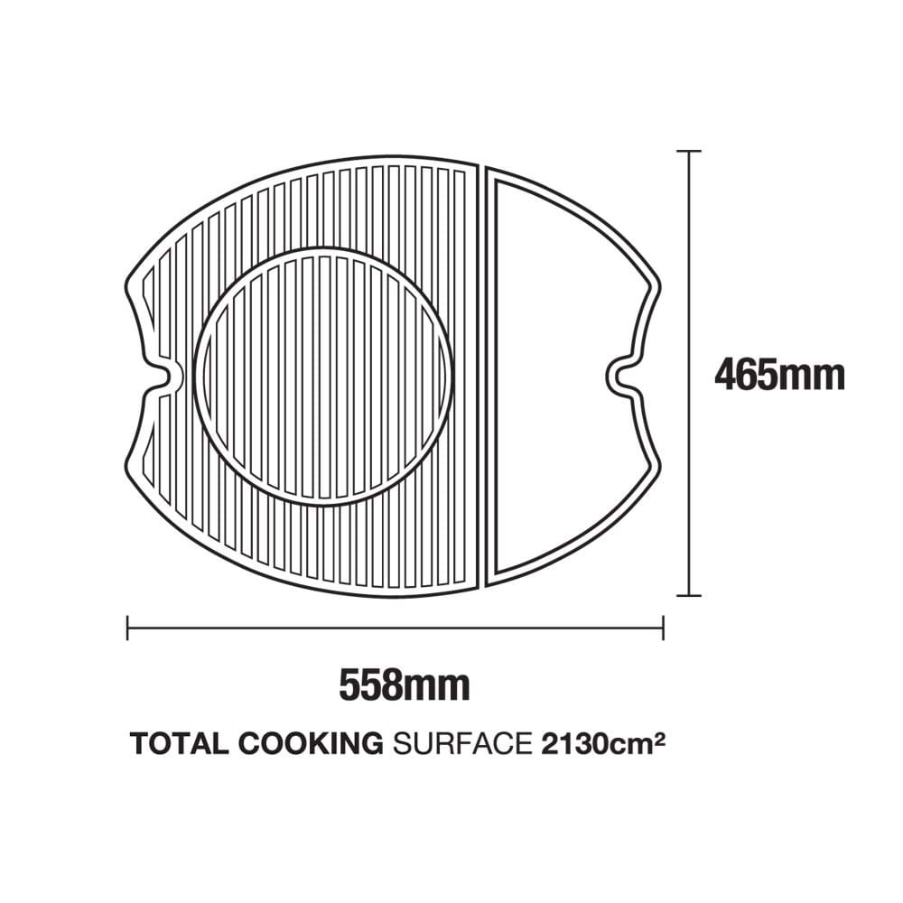 Gasmate Odyssey 2 Burner Trolley BBQ Matt Grey - RV Online