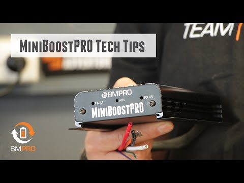 BMPRO MiniBoostPRO 30A Lithium DC–DC Charger With Solar Input - RV Online