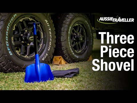 Aussie Traveller Shovel 3pc Aluminium-RV Online