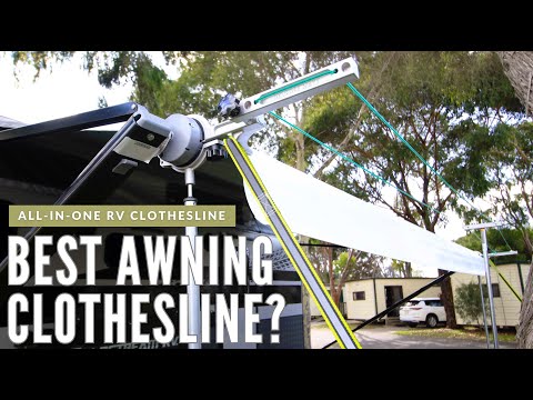 ReverseMate Caravan Rollout Awning Clothesline - RV Online