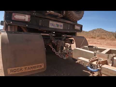 Rock Tamers 2" Mudflap System With 850mm Mesh Insert - RV Online
