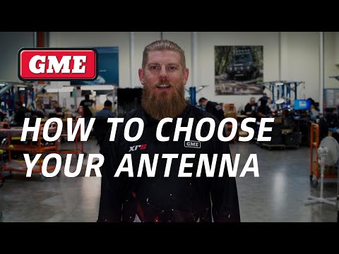 GME 580mm Radome Antenna 2.1dBi Gain Black - RV Online