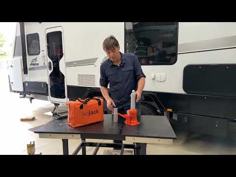Kojack Hydraulic Caravan Jack-RV Online