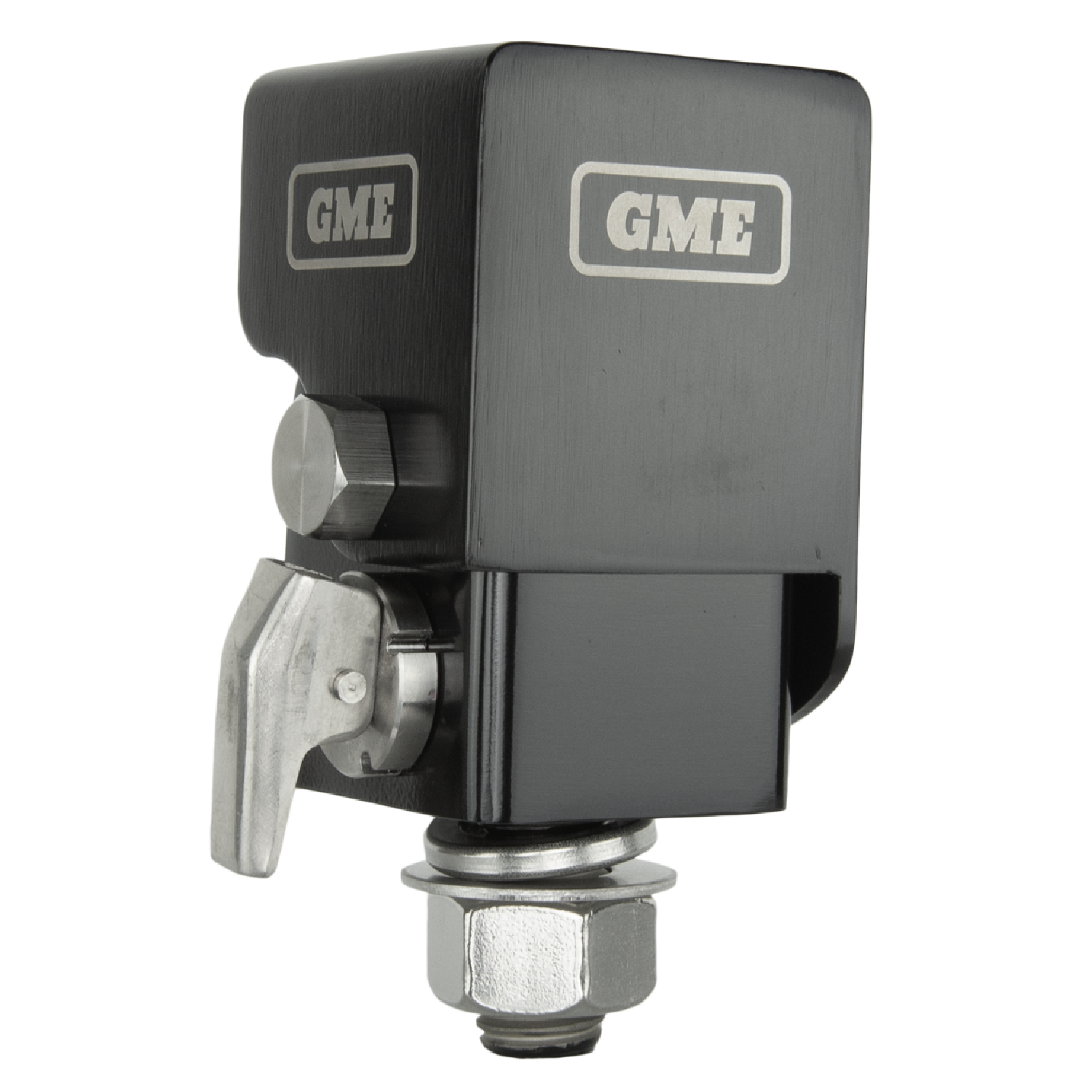 GME Fold Down Antenna Bracket Black MB042B - RV Online