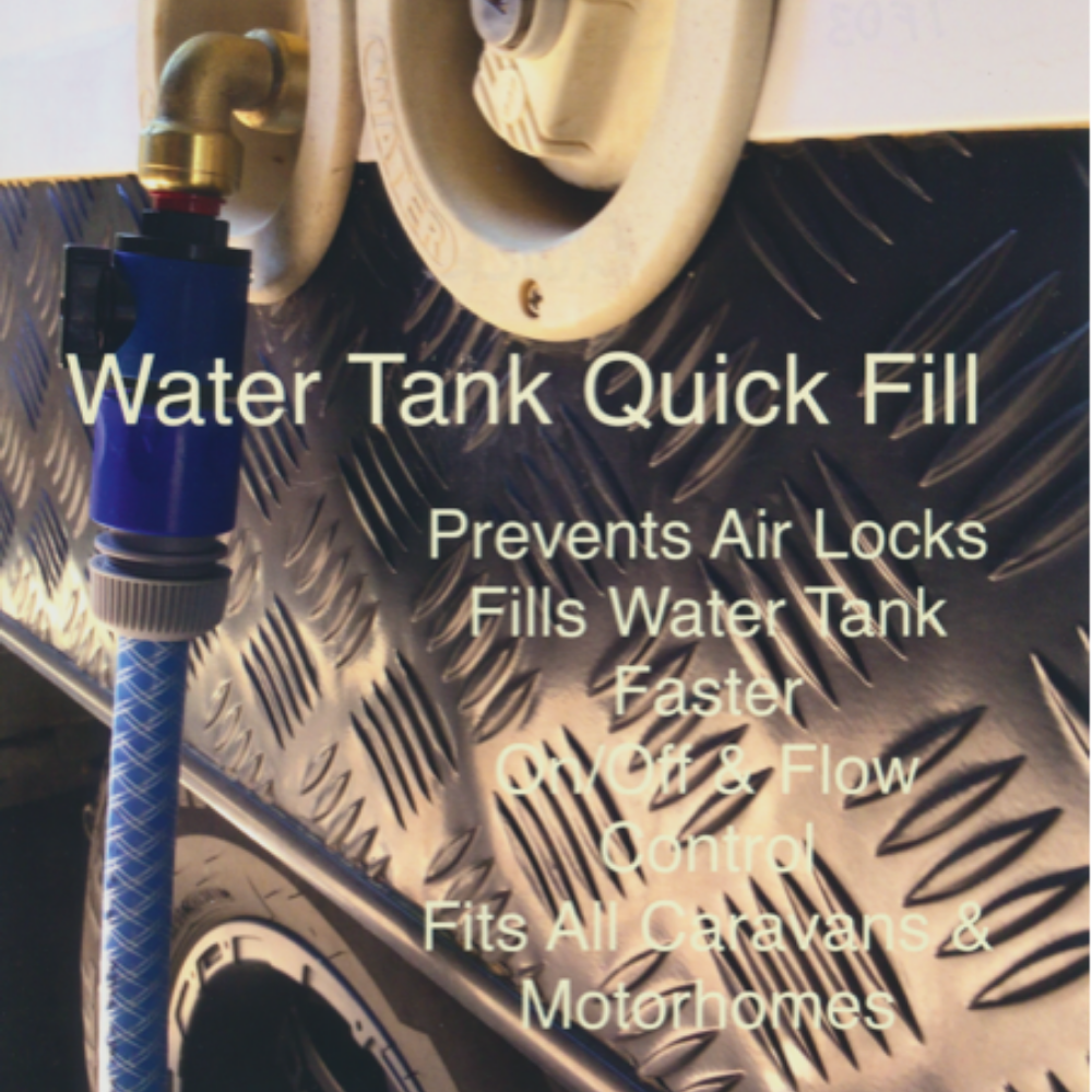 Quick Fill Caravan Water Tank