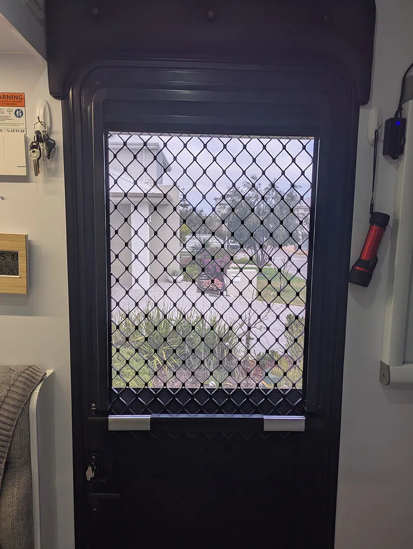 Milenco Caravan Door Internal Blind