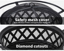 Moyasu Fire Pit With Mesh Cover