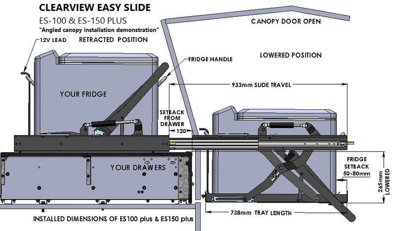 Clearview Easy Slide 3 sizes available-RV Online