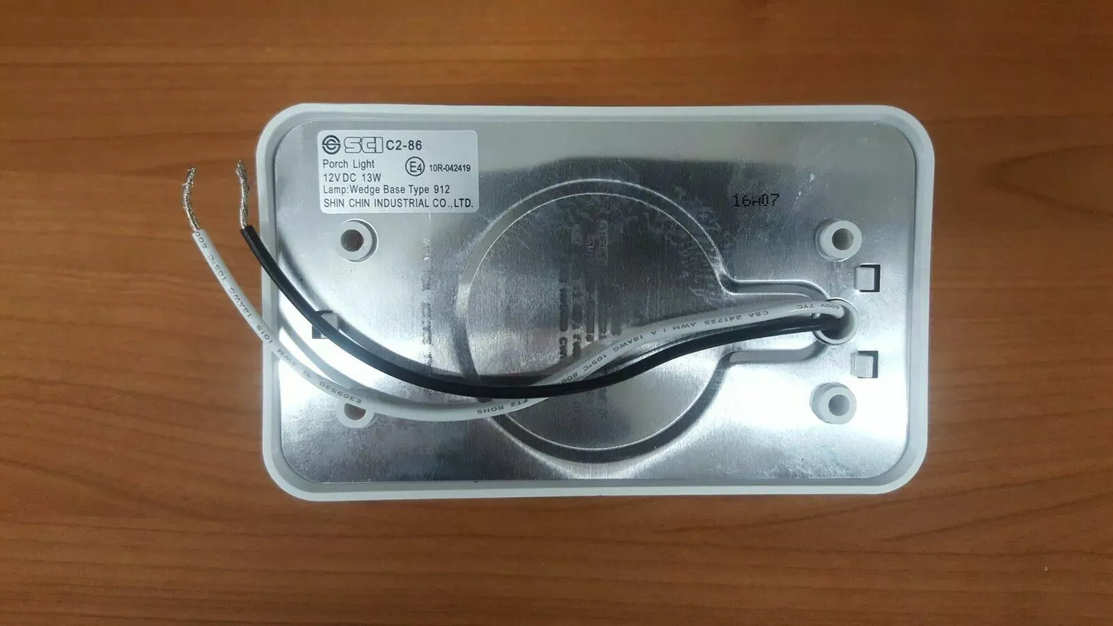 Narva 12V Porch Light With Off/On Rocker Switch - RV Online