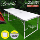 Levede Camping Table Foldable 180cm