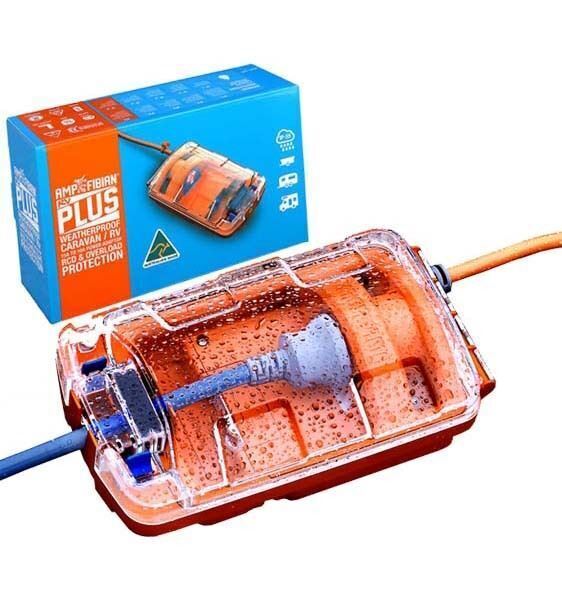 Caravan camping Ampfibian RV Plus 15A to 10A Converter Adapter Waterproof RCD