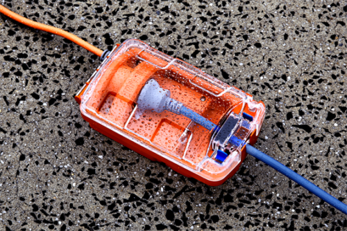 Caravan camping Ampfibian RV Plus 15A to 10A Converter Adapter Waterproof RCD