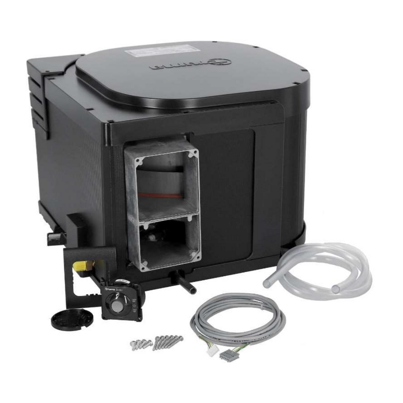 Truma Carver Cascade Fulham Hot Water Outlet - Replacement Part For Caravan/Motorhome (Black)