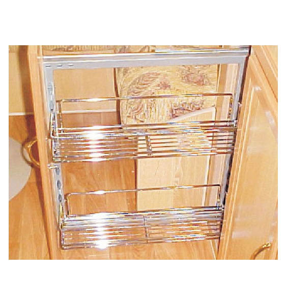 Camec rollout pantry with 2x110mm basket-RV Online
