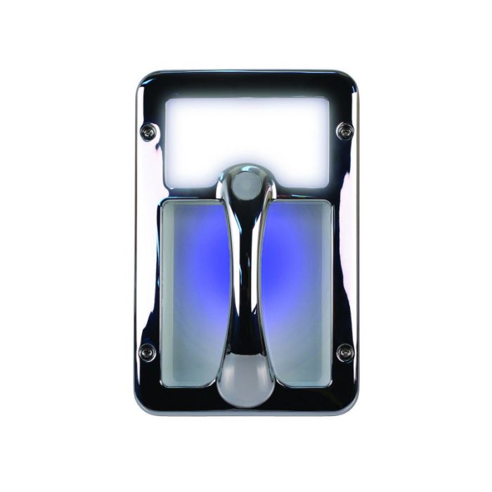 Camec LED grab handle with blue night light chrome-RV Online