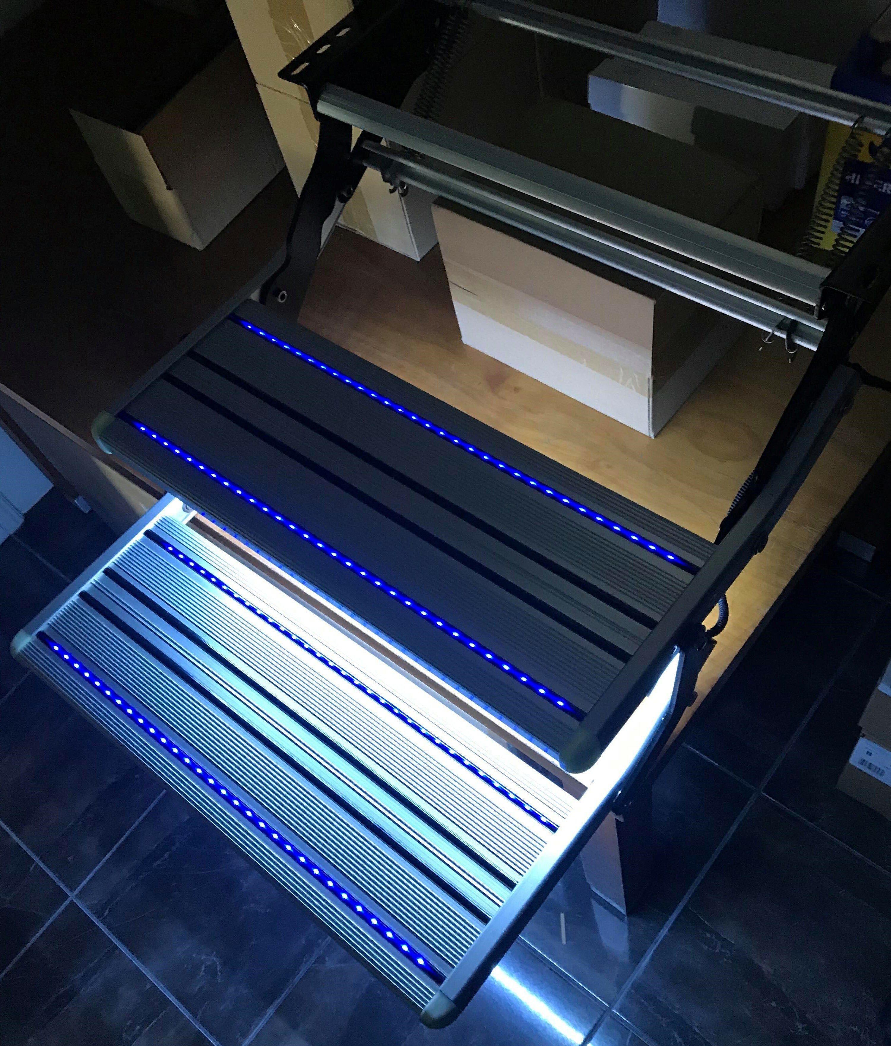 TRA - Caravan Drop Down Double Step - LED Option Available