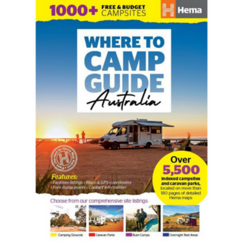Hema - Where to Camp Guide - RV Online