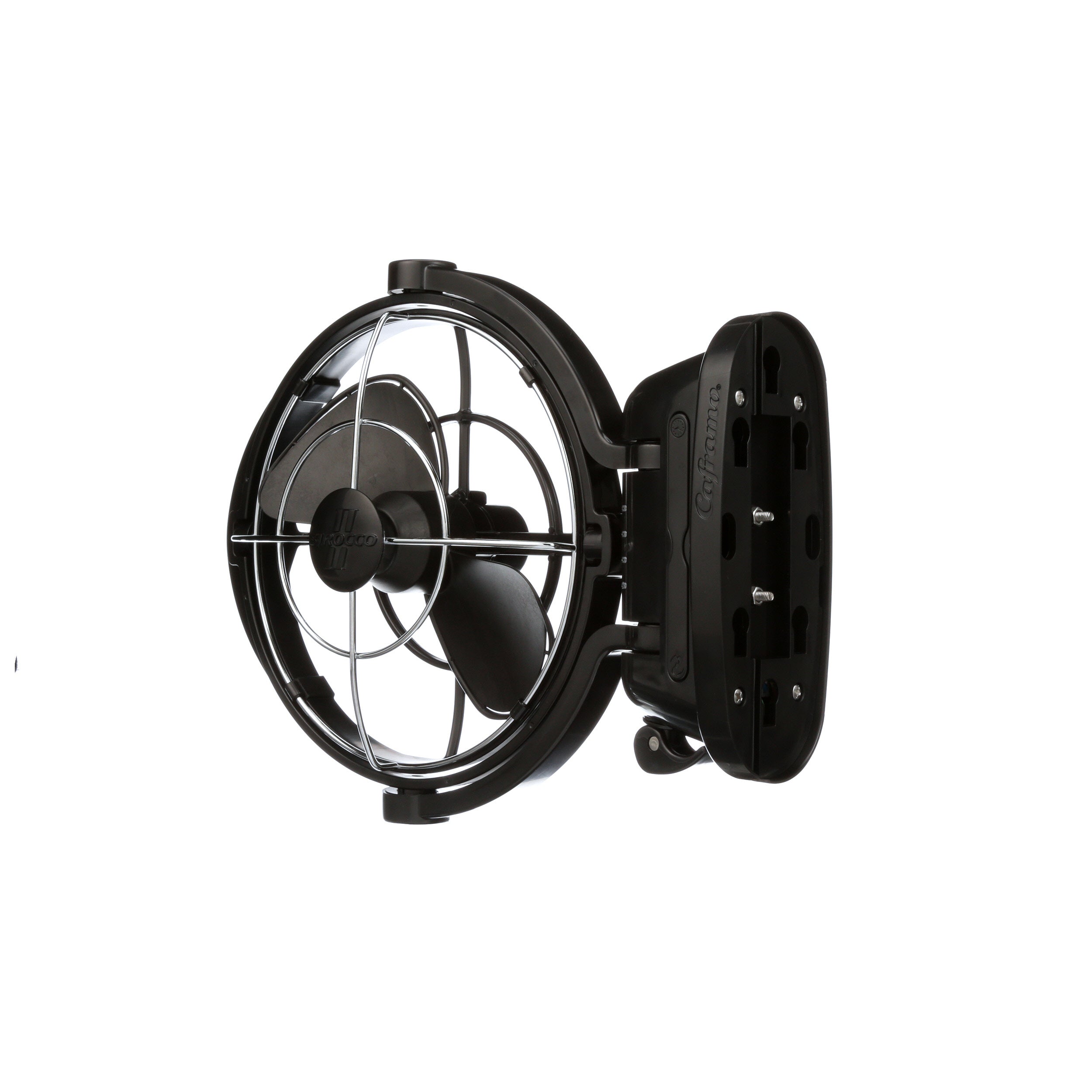 Sirocco II Fan 12v 24v - WHITE OR BLACK
