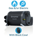 Truma - Combi 4E - Gas &/or Electric - Heater and Hotwater Service - Kit with Black cowl - RV Online