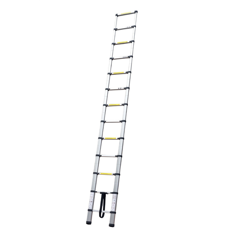 TRA - 3.8m Portable Telescopic Ladder with Bag - RV Online