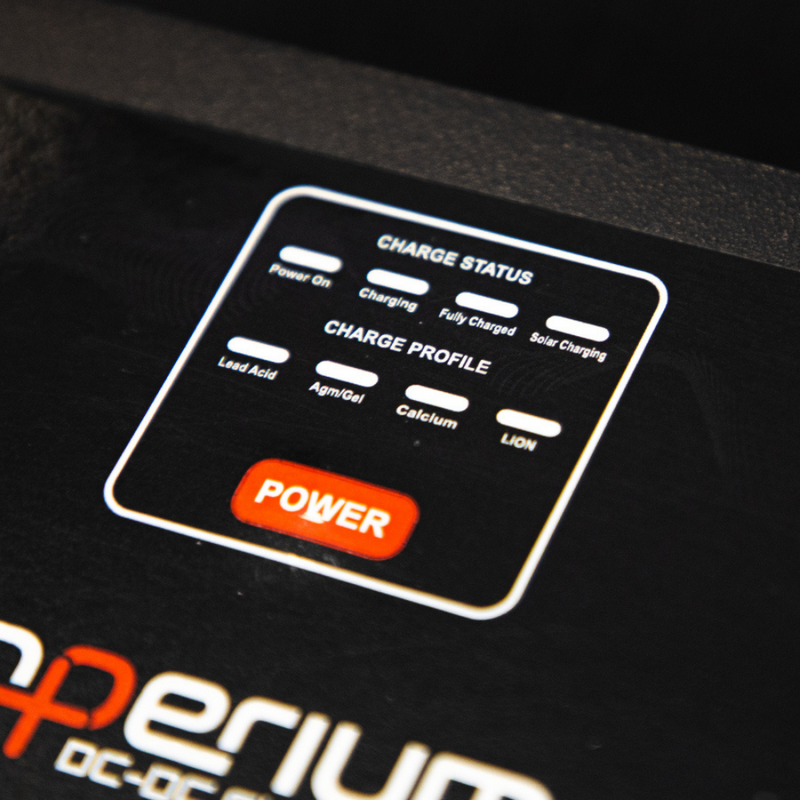Imperium 40A DC-DC Dual Input Charger With MPPT