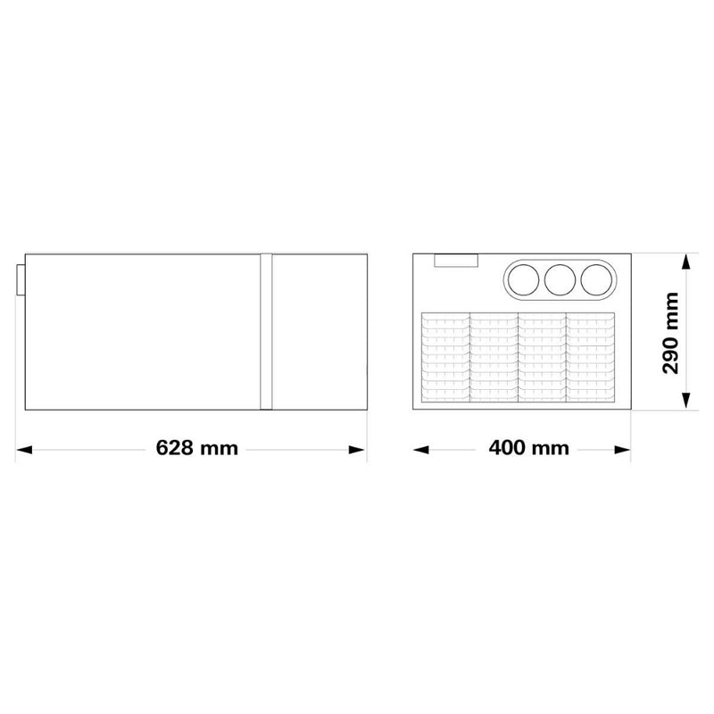 Truma - Saphir - Reverse Cycle Airconditioner - Under Bunk - Kit - Size - RV Online