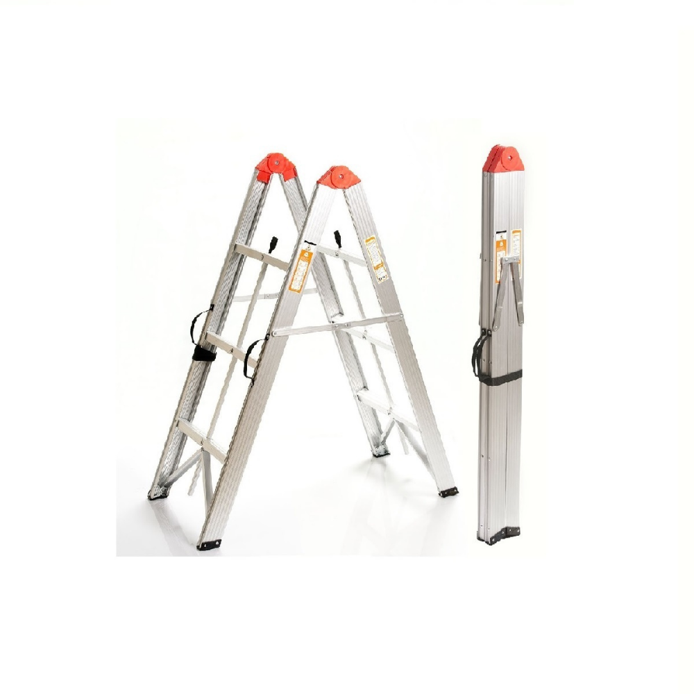 TRA - 3 Step Aluminum Collapsible Box Ladder