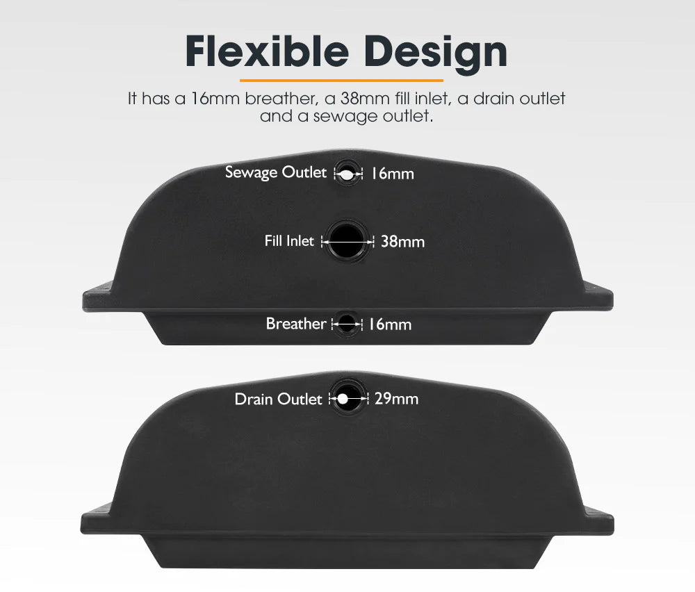 SAN HIMA 75L Poly Water Tank