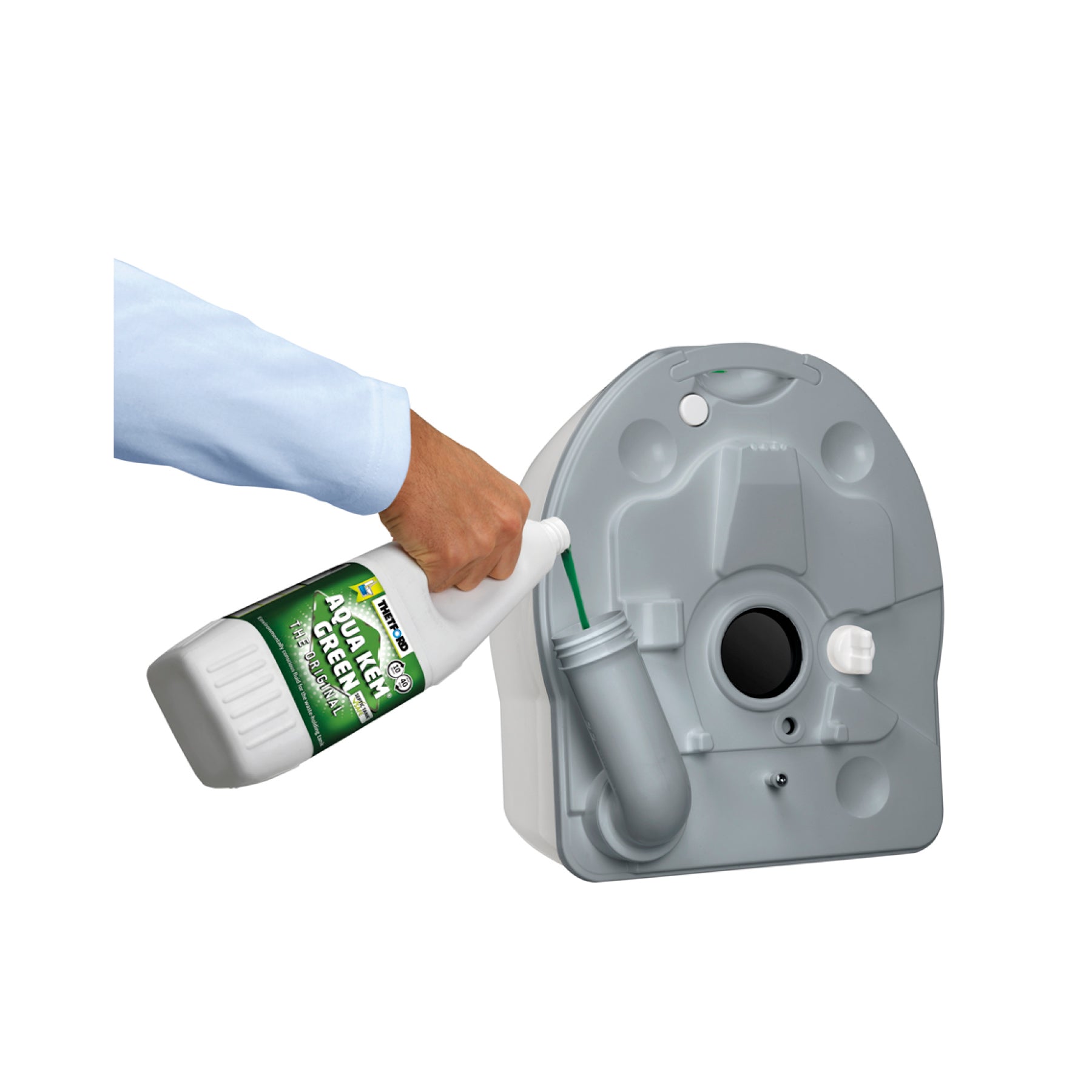 Thetford Porta Potti 565P Piston Flush Portable Toilet - RV Online