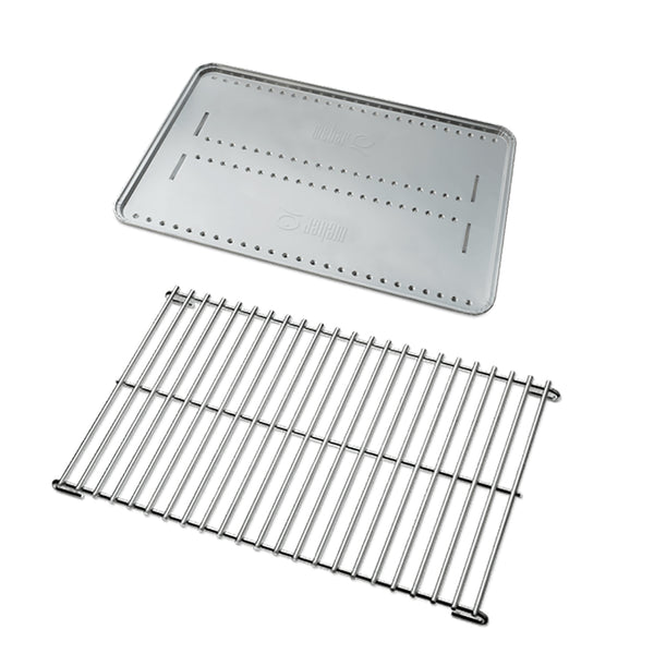 Weber Q Roasting Pack Trivet Convection Trays