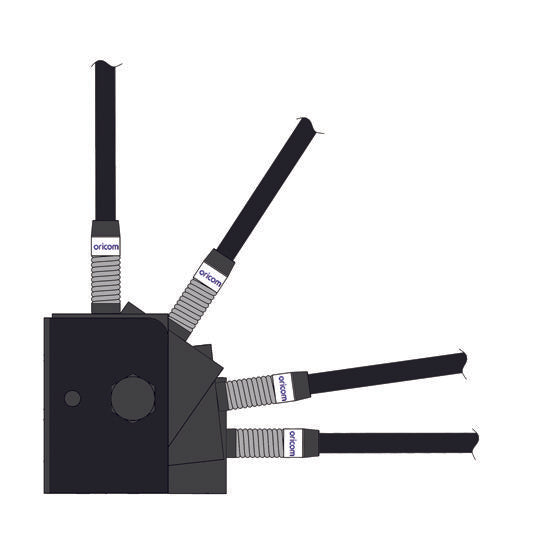 Oricom - Folding Bull Bar Antenna Mounting Bracket - Black - BR600 - RV Online