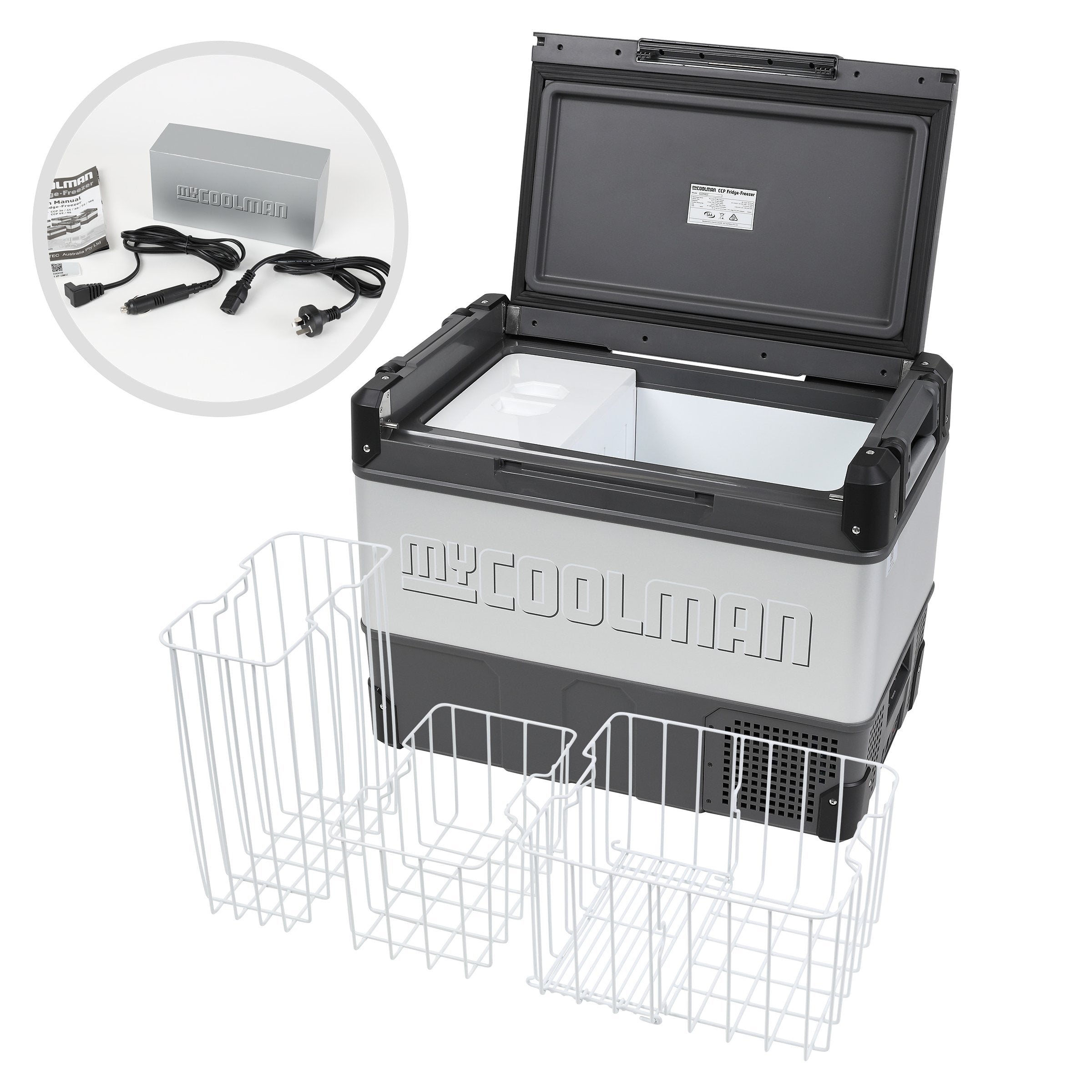 myCOOLMAN 69L 'The Traveller' Portable Fridge/Freezer - CCP69DZ - RV Online