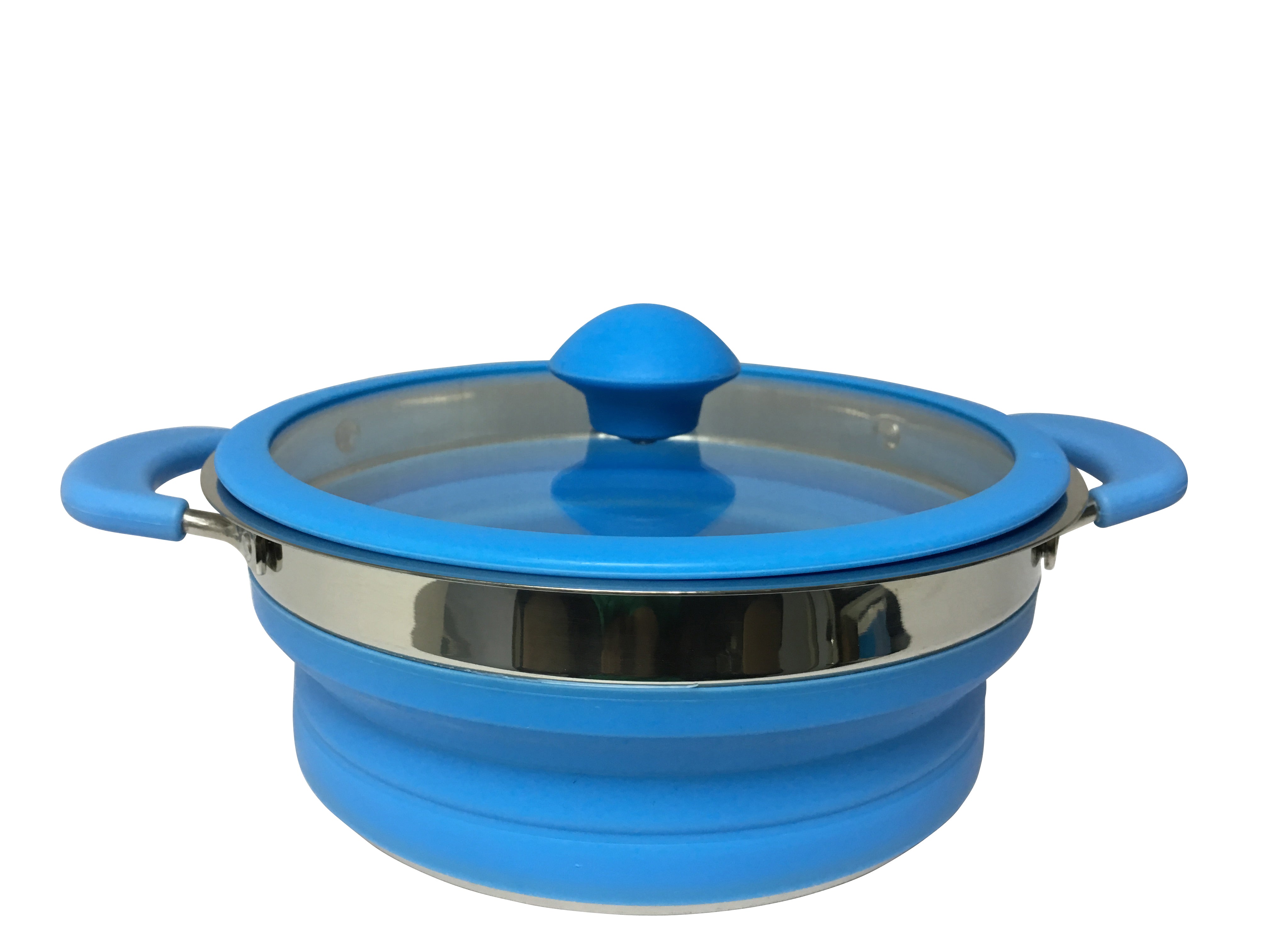 Supex - Collapsible Saucepan - Blue