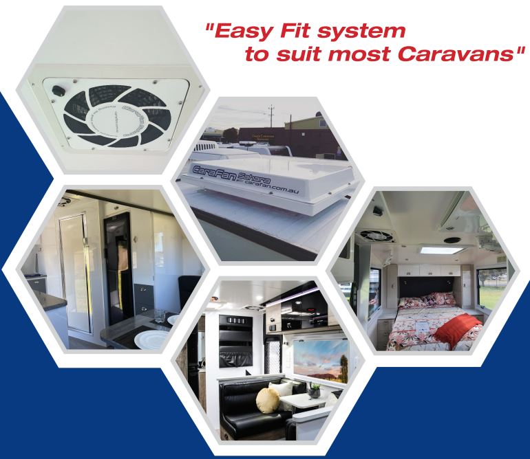 CaraFan Sahara CP700 Caravan Pressuriser