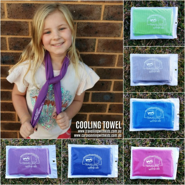 Caravanning with Kids - Cooling Towel - RV Online