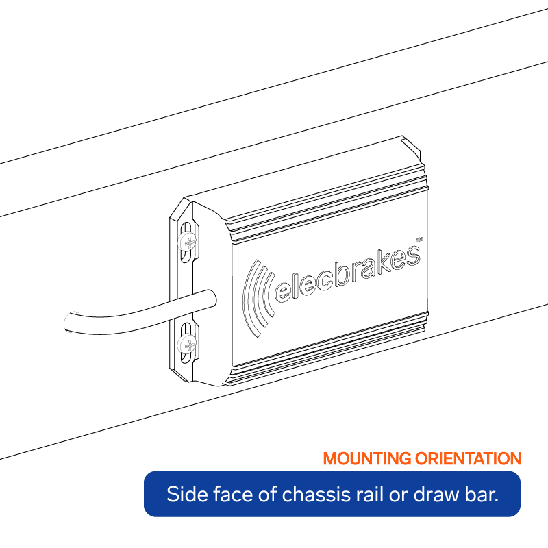 Elecbrakes Electric Brake Controller - Trailer Mounted - RV Online